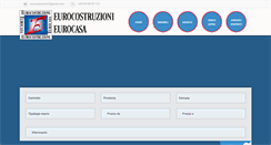 Desktop Screenshot of eurocostruzioni-eurocasa.it